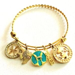 Pisces Charm Bracelet